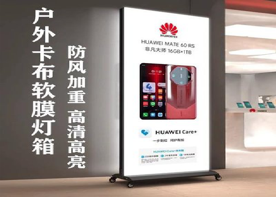 江安户外防水灯箱的应用特点及适用范围。
