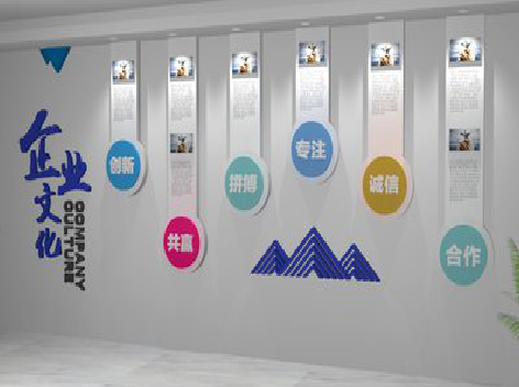 江安企业文化墙需要传递什么办公文化？